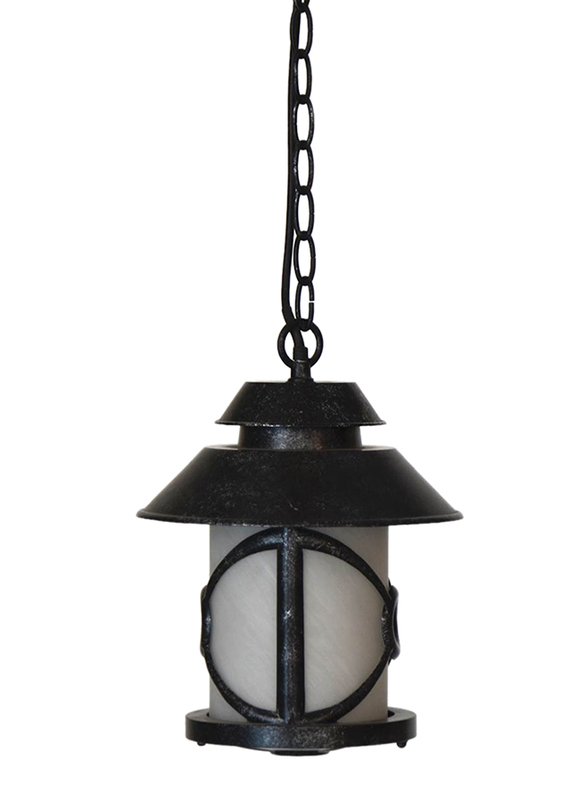 

Salhiya Lighting Outdoor Hanging Ceiling Light, E27 Bulb Type, OH8404, Black