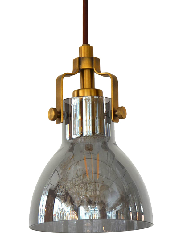 

Salhiya Lighting Martha Indoor Ceiling Hanging Pendant Light, E27 Bulb Type, MD150273871C, Brass