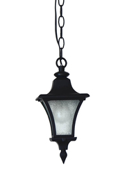 Salhiya Lighting Outdoor Hanging Ceiling Light, E27 Bulb Type, OS6301, Black