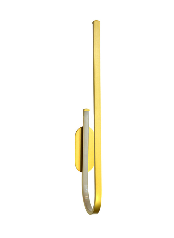 

Salhiya Lighting 3000K Indoor Modern Wall Light, 18W, MB3620, Brush Gold