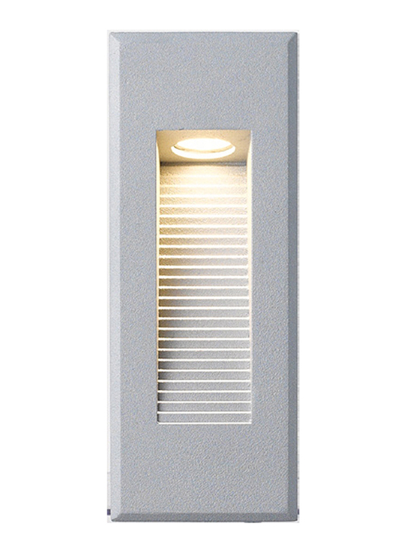 

Salhiya Lighting Step Light Recessed, LED Bulb Type, IP65, 2513, 3000K-Silver