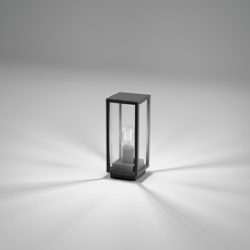 Salhiya Lighting Post/Ground Lanterns Light, E27 Bulb Type, IP54, H1463500, Black