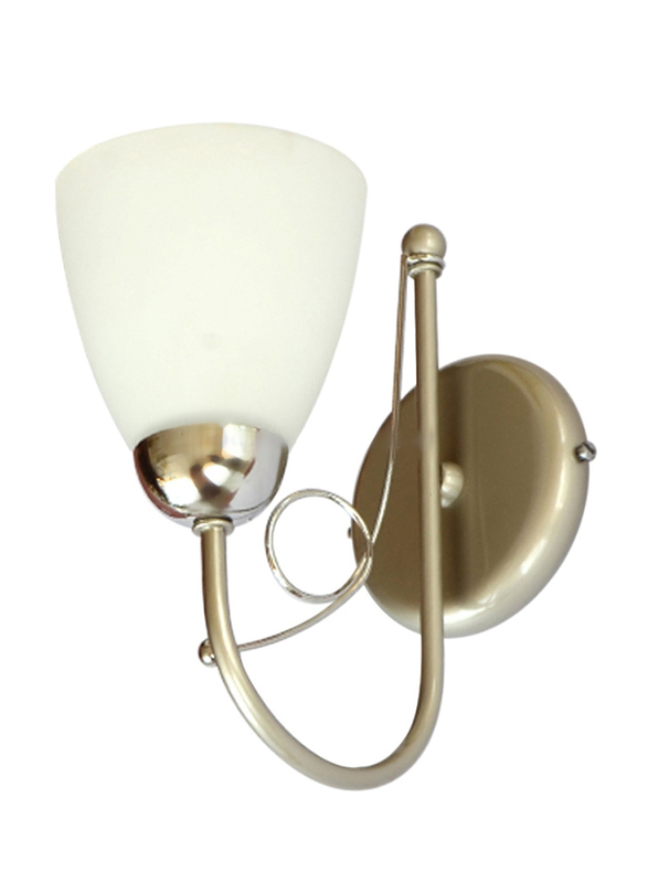 

Salhiya Lighting Indoor Glass Wall Sconce, 299AP1, Gold