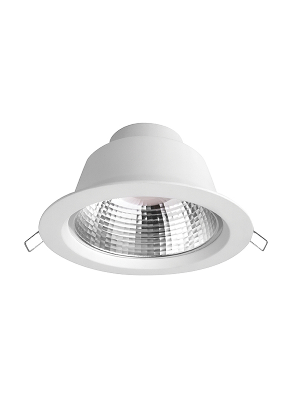 Megaman Recessed Integrated Ceiling Downlight, LED Bulb Type, 9.5W, F54600RC, Daylight