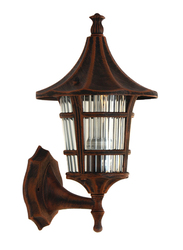 Salhiya Lighting Outdoor Wall Light, E27 Bulb Type, A2232, Dark Rose Gold