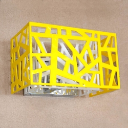Salhiya Lighting Indoor Wall Light, G9 Bulb Type, MB1100371, White/Yellow