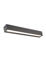 Salhiya Lighting Indoor/Outdoor Wall Light, LED Bulb Type, H1292, Black