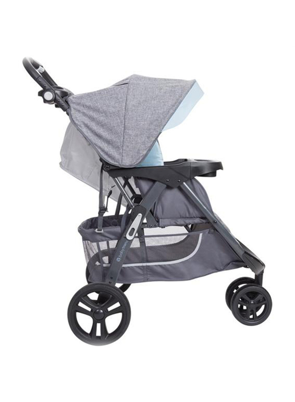 Baby Trend Skyline 35 Travel System Baby Stroller, Starlight Blue, Grey