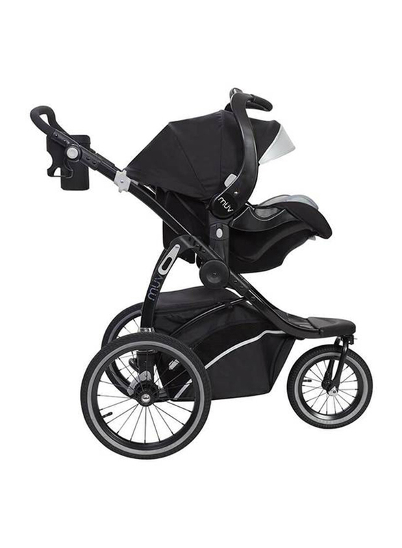 Baby Trend 6-in-1 Jogger Travel System Baby Stroller, Aero, Black