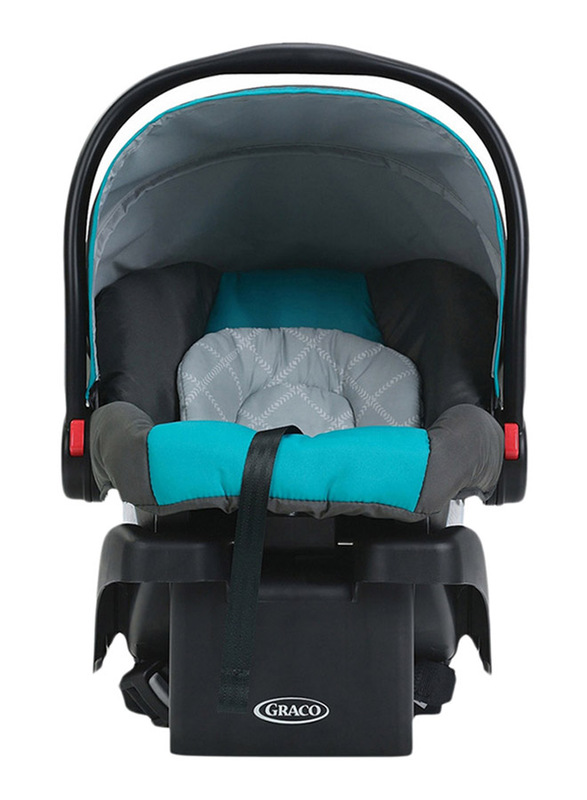 Graco SnugRide Click Connect 30 Infant Car Seat, Finch, Black/Blue