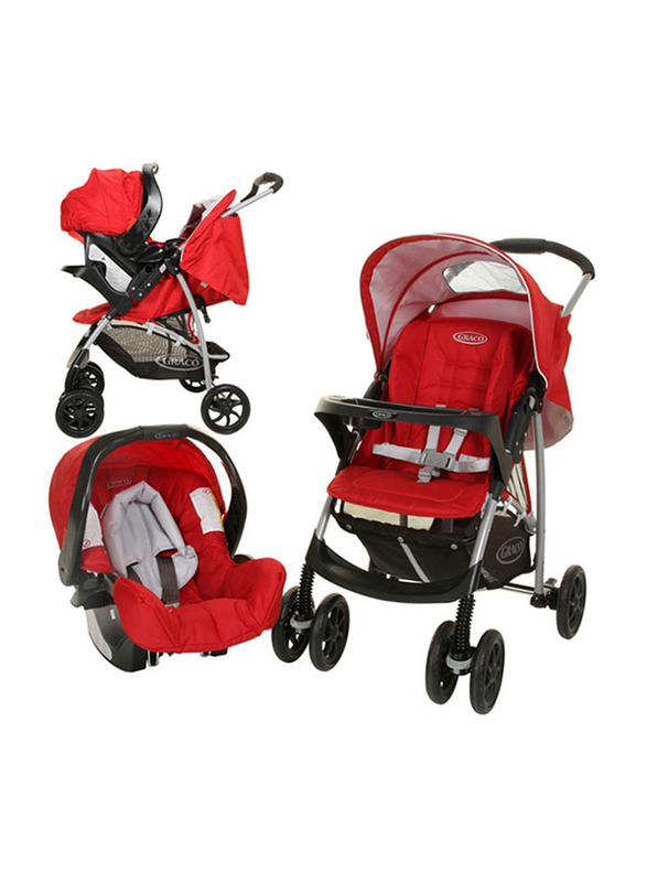 Graco Ultima Travel System Baby Stroller, Chilli Red