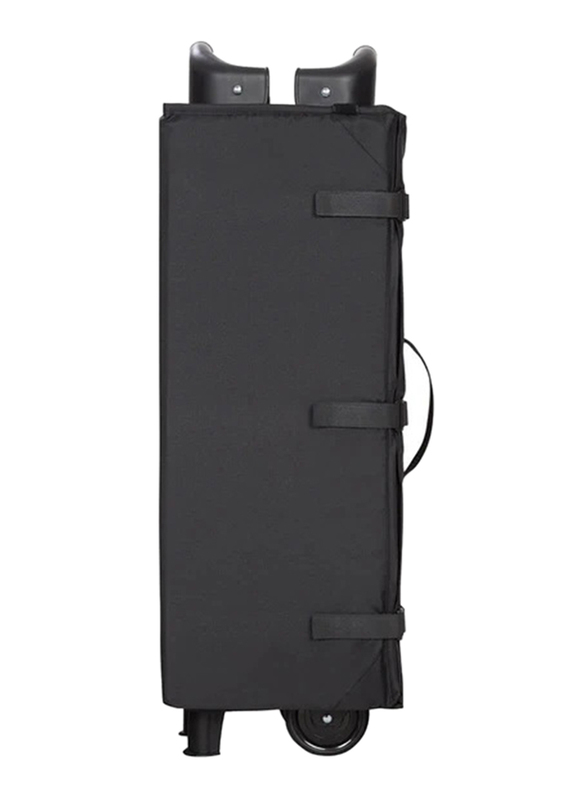 Baby Trend Trend-E Nursery Center Play Yard with Bassinet, Rising Star, Grey/Black