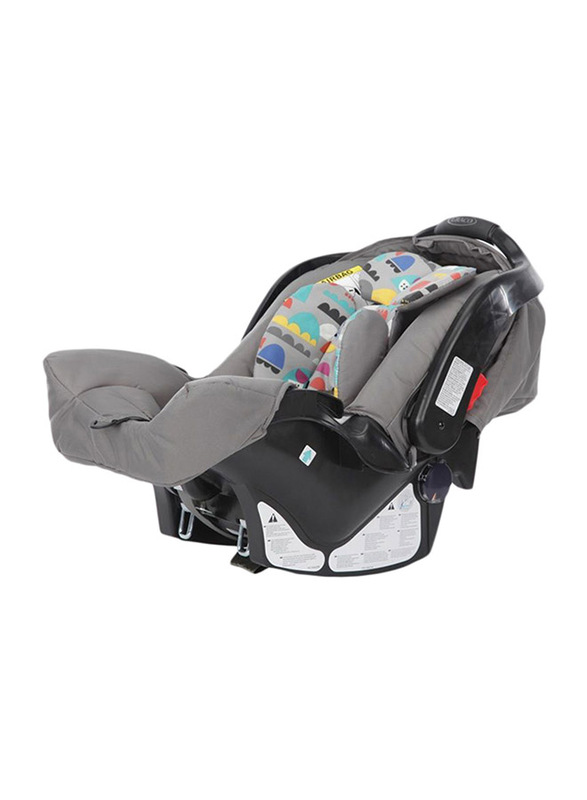 Graco Junior Kids High End Pop Car Seat, Grey