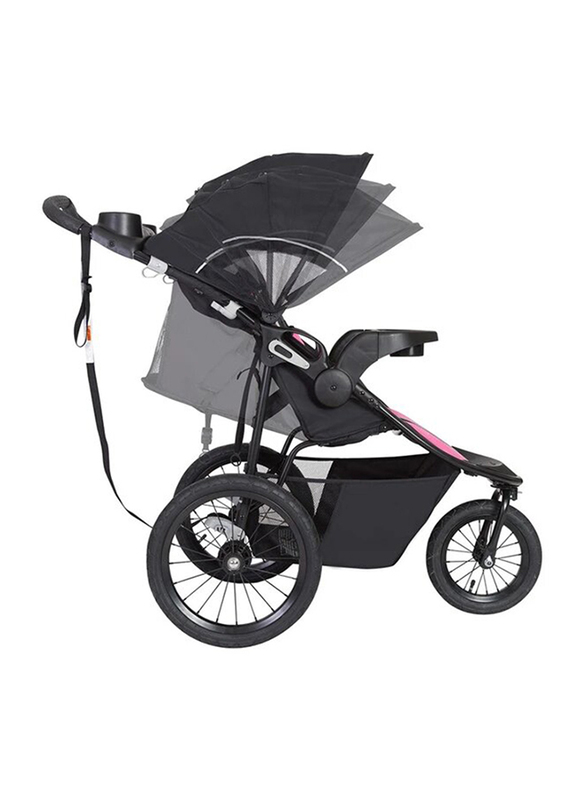 Baby Trend Cityscape Jogger Travel Sytem Baby Stroller, Rose, Pink/Black