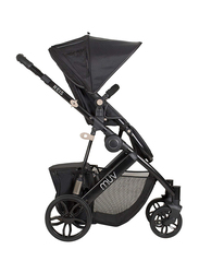 Baby Trend Reis Baby Stroller, Satin Black/Mystic Black