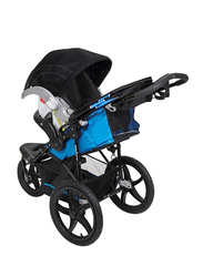 Baby Trend Xcel Jogger Baby Stroller, Mosaic Blue
