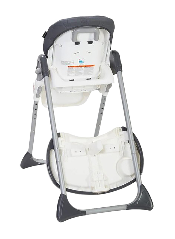 Baby Trend Tot Spot 3-in-1 High Baby Chair, Bluebell, Grey/Pink