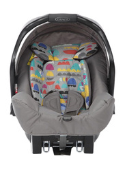 Graco Junior Kids High End Pop Car Seat, Grey