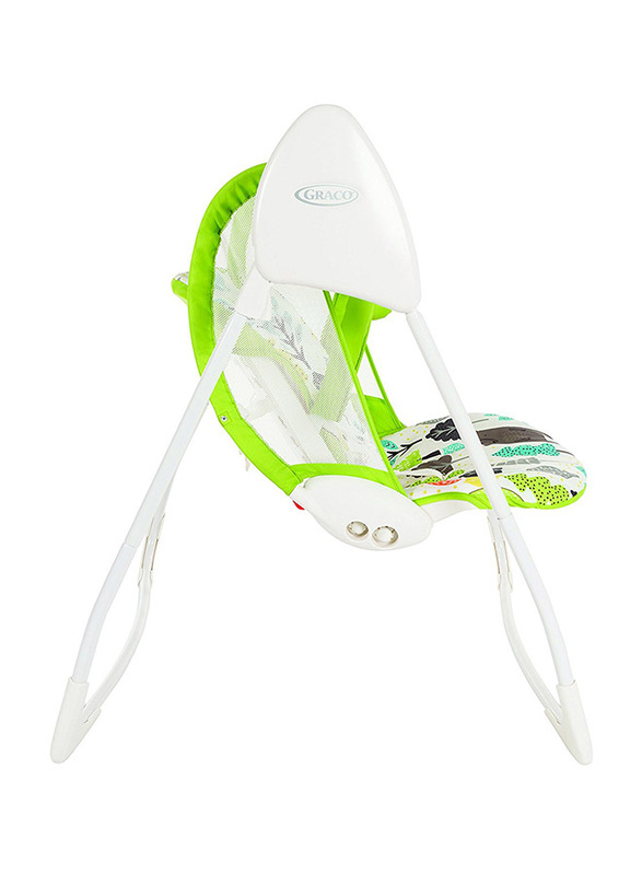 Graco Delight Baby Swing, Bear Trail, Green