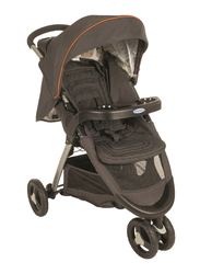 Graco Fast Action Fold Sport Bowtie Bear Travel System Baby Stroller, Brown