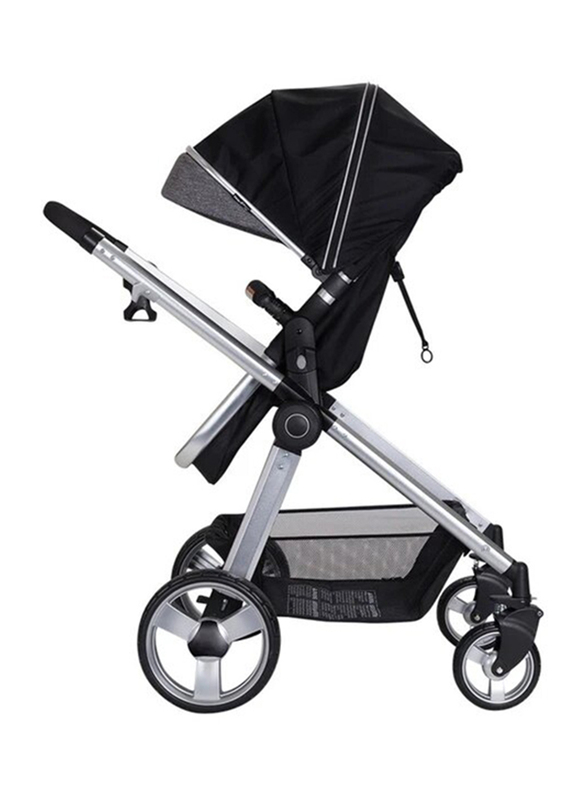 Baby Trend GoLite Snap Fit Sprout Travel System Baby Stroller, Drip Drop Blue, Black/Grey