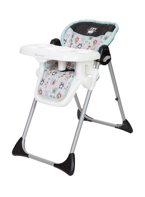 Baby Trend Sit-Right 3-in-1 Baby High Chair, Lil Adventure, Green