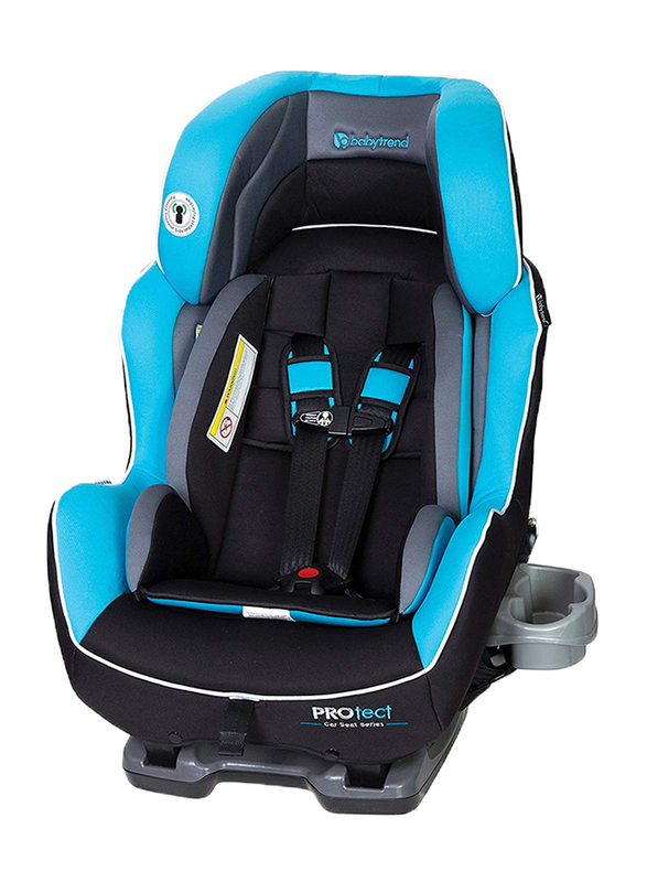 Baby Trend Protect Series Premiere Convertible Kids Car Seat, Triton, Blue/Black