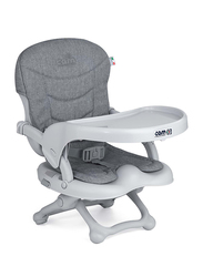 Cam Smarty Pop Booster Feeding Chair, Ash Grey