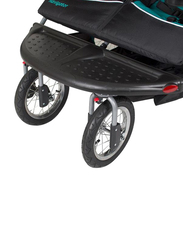 Baby Trend Navigator Jogger Baby Stroller, Tropic, Blue/Black