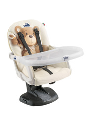 Cam Idea Booster Baby Feeding Chair, Bear, Brown