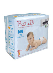 Cam Batuffi Diapers, Size 2, Infant, 3-6 kg, Mini, 21 Count