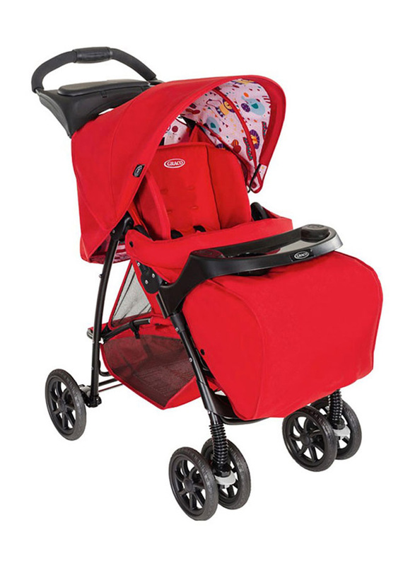 Graco Mirage Baby Stroller, Circus Red