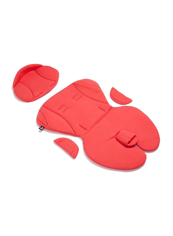 Ubeybi 3-in-1 Urban Pad Stroller Liners, Red