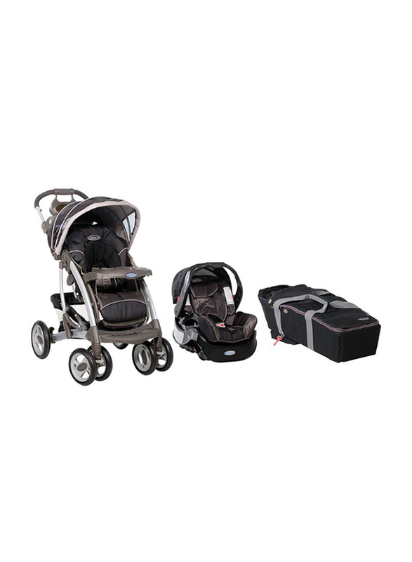 Graco Quattro Tour Travel System Baby Stroller, Black