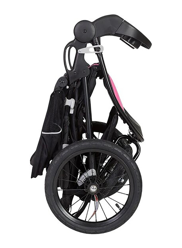 Baby Trend Cityscape Jogger Travel Sytem Baby Stroller, Rose, Pink/Black