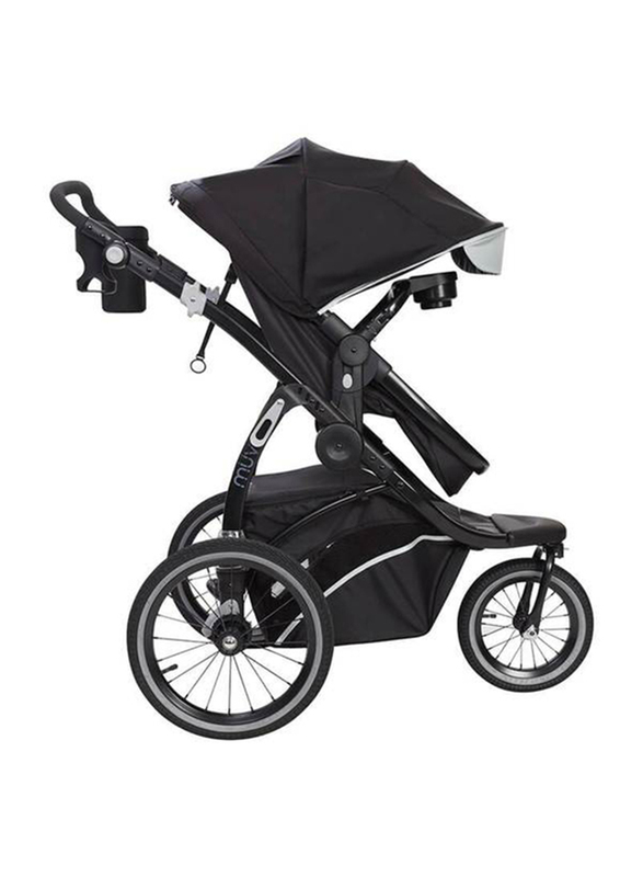 Baby Trend 6-in-1 Jogger Travel System Baby Stroller, Aero, Black