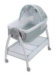 Graco Dream Suite Reversible & Changer Bassinet, Lullaby, Grey/White