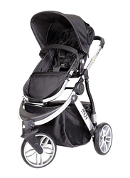Baby Trend Gaan Baby Stroller, Arctic Silver/Mystic Black