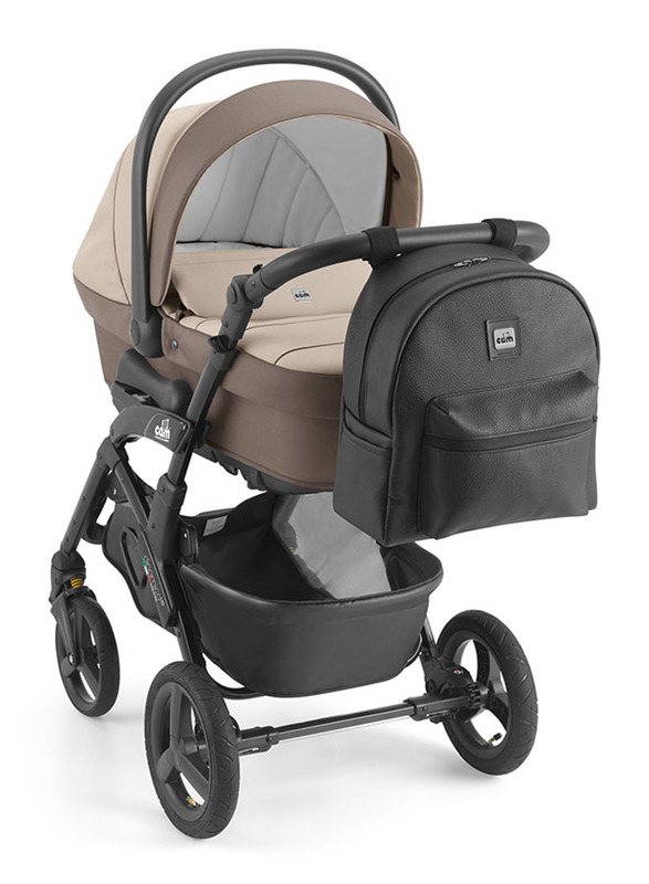 Cam Beki Changing Diaper Bag for Baby, Black