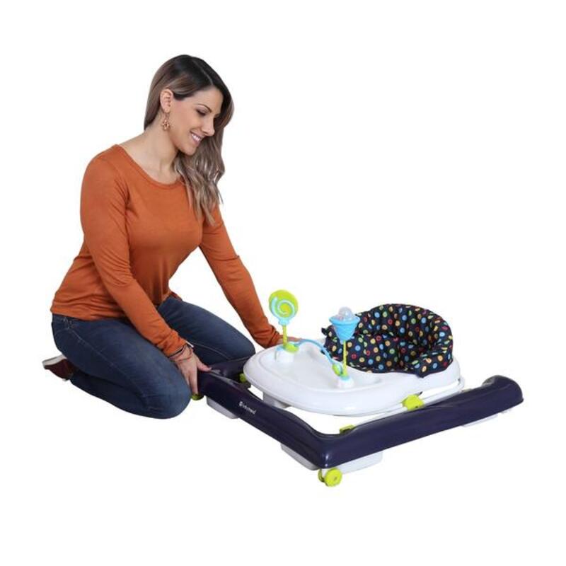 Baby Trend 2.0 Activity Walker, Blue Sprinkles, Blue/White