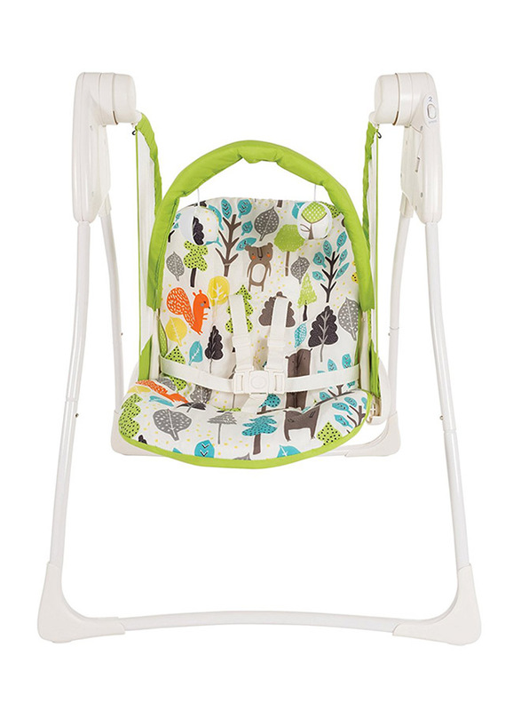 Graco Delight Baby Swing, Bear Trail, Green