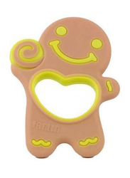 Farlin Gingerbread Man Teether, Pink