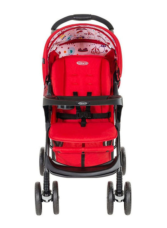 Graco Mirage Baby Stroller, Circus Red