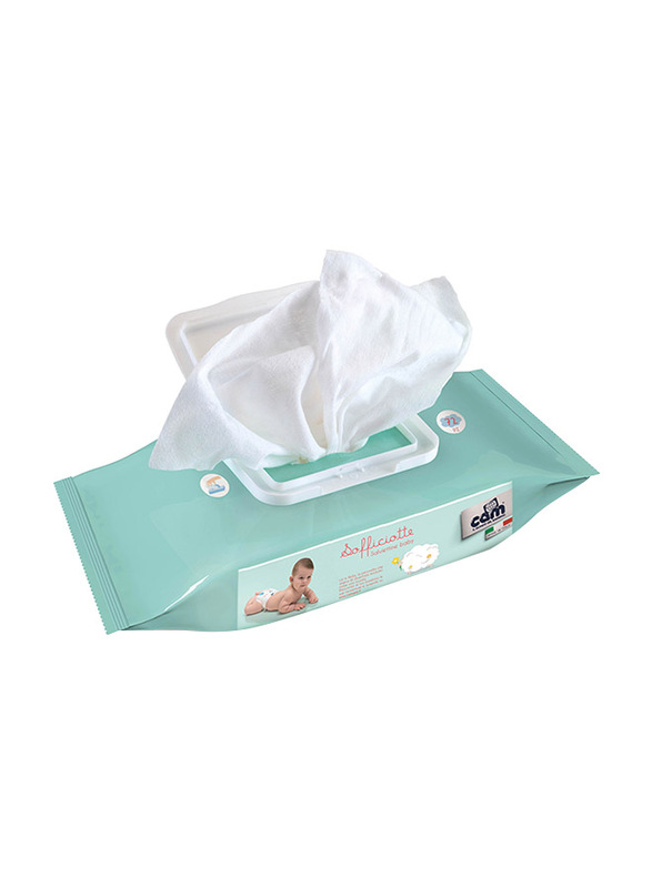 Cam Sofficiotte 72 Wet Wipes for Kids, White