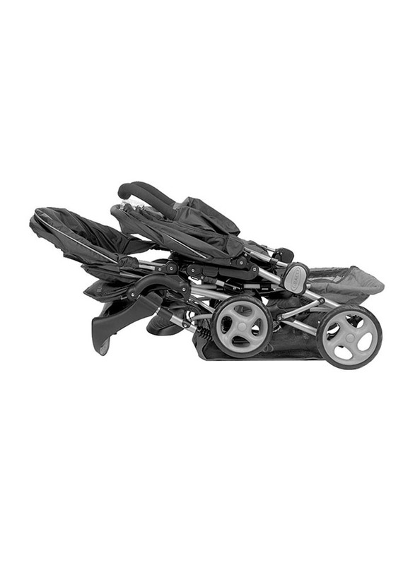 Graco Stadium Sport Luxe Duo Baby Stroller, Black