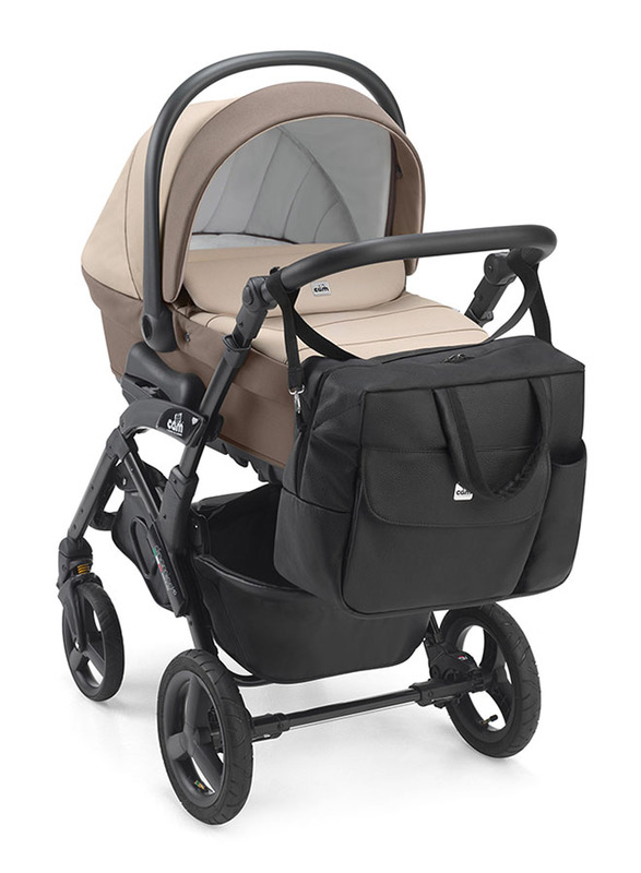 Cam Mila Changing Diaper Bag for Baby, Black