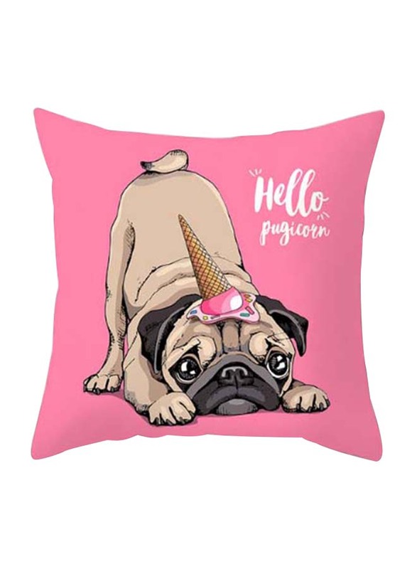 

Deals for Less Cute Puppy Design Decorative Cushion Cover, Multicolour