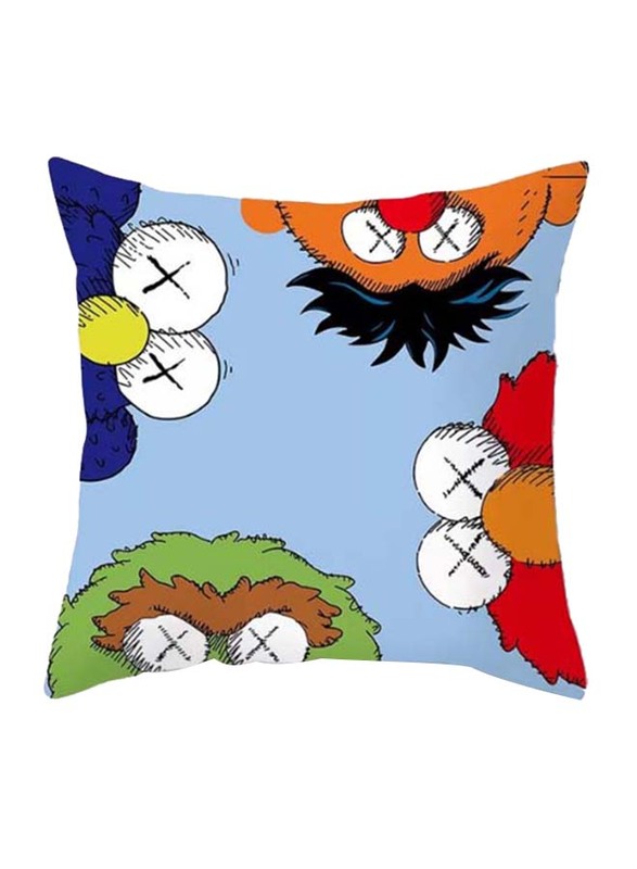 Deals for Less Sesame Street Design Decorative Cushion Cover, Multicolour