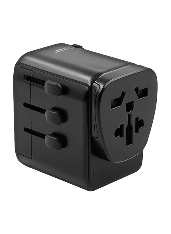

Bluedigit Universal Travel Adapter Charger, Black