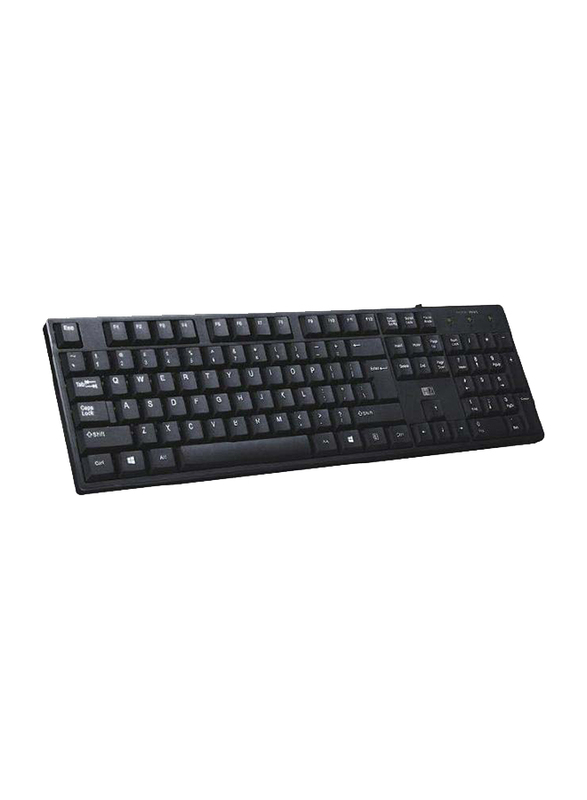 

Heatz ZK03 USB English Keyboard, Black